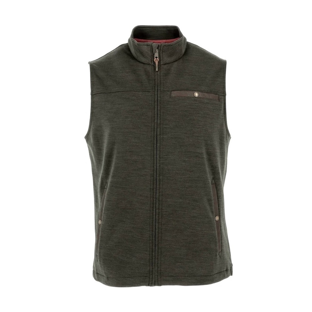 Tom Beckbe Tucker 3-season Fleece Vest |Peat Green | XXL | NWT